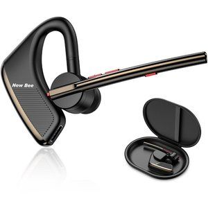 Bluetooth Headset, Wireless Bluetooth Earpiece 24 Hours Talktime Noise Cancellin